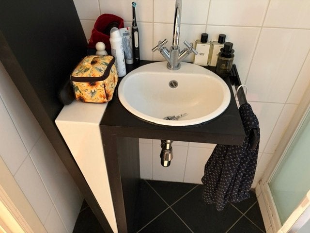 badkamer meubel zonder kraan, Huis en Inrichting, Ophalen, 50 tot 100 cm, Zo goed als nieuw, Wasbak of Wastafel