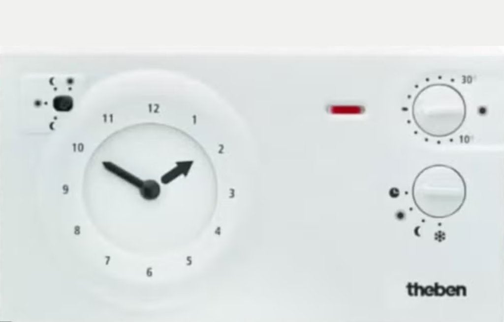 Theben thermostaat analoog - 220 volt RAM 722, Doe-het-zelf en Bouw, Thermostaten, Ophalen, Gebruikt