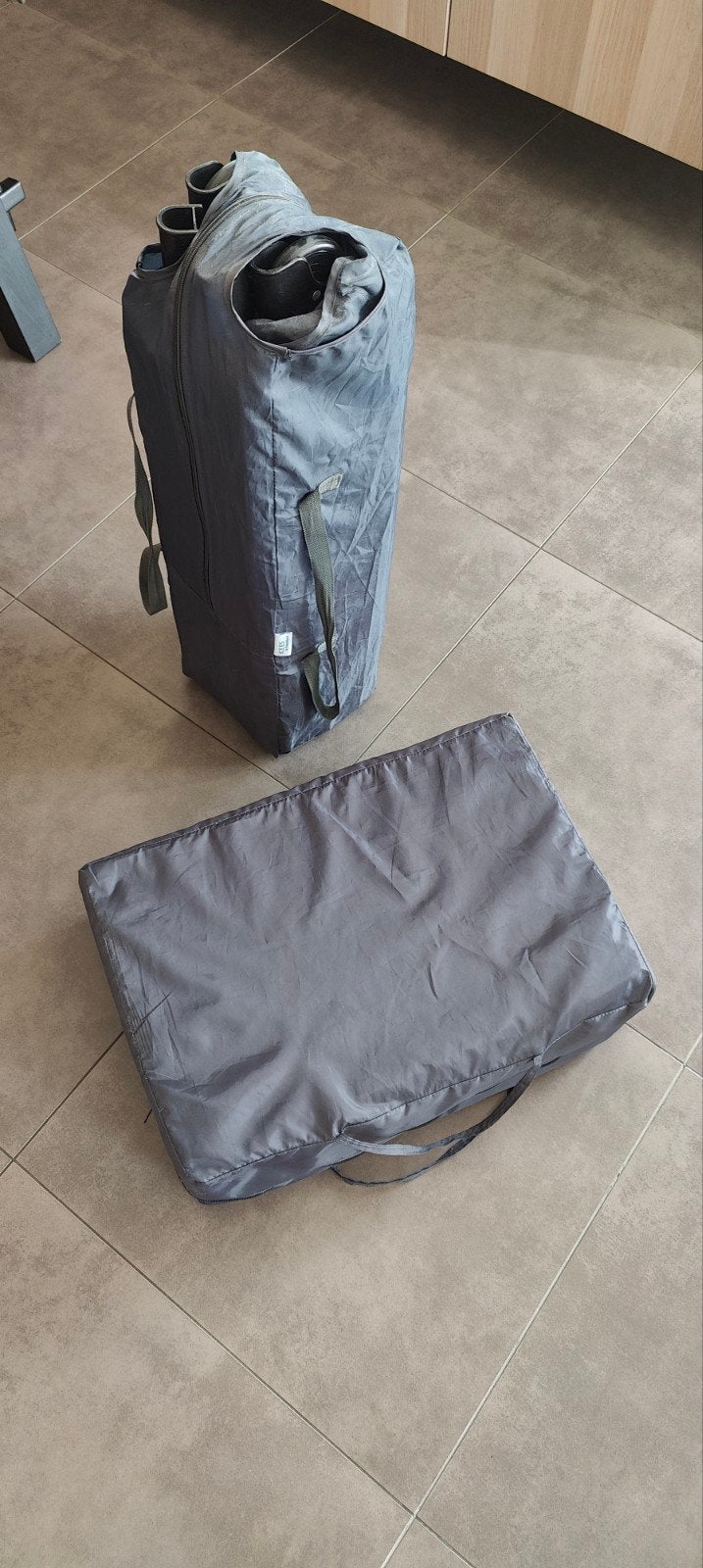 Lit de voyage pour enfant/bébé à 2 niveaux pliable 120x60, Enlèvement, Pliable
