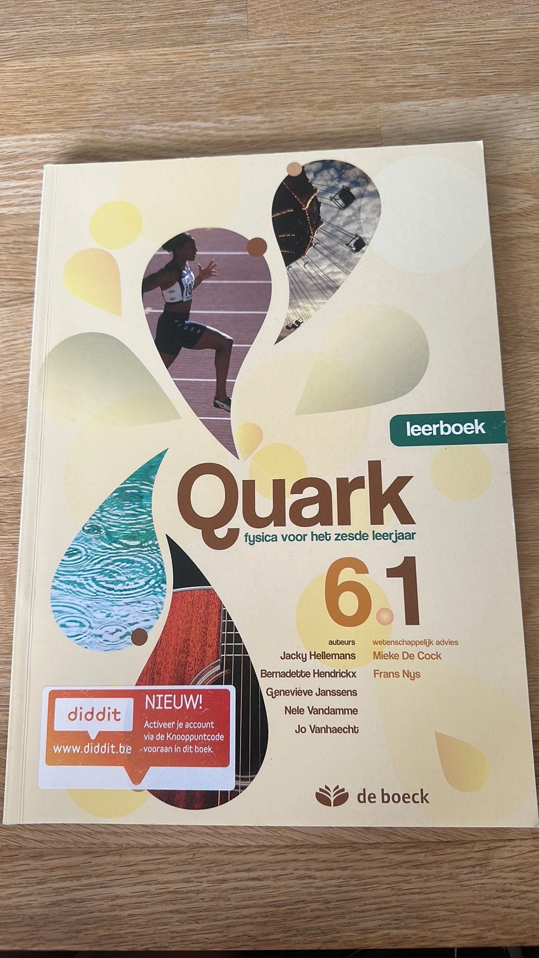 Quark 6.1 - manuel de physique de boeck, Livres, Enlèvement, Néerlandais