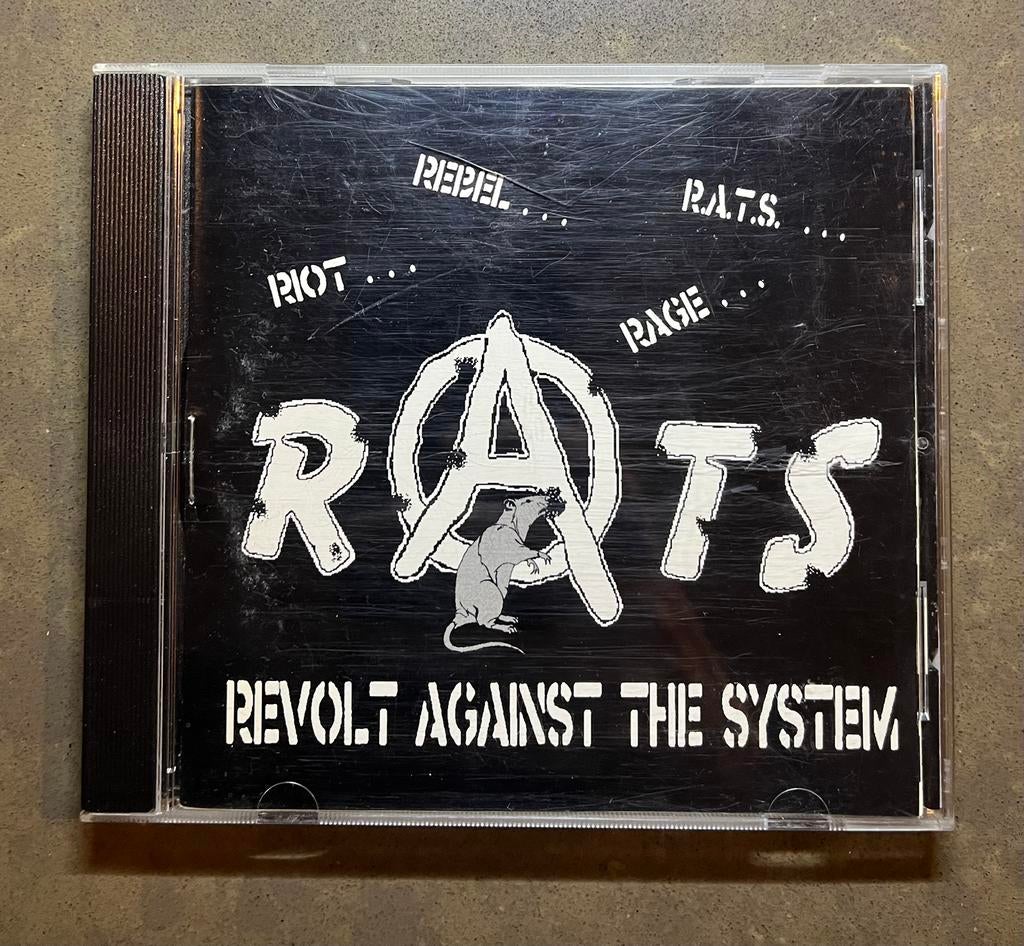 CD RATS - Revolt Against The System, Enlèvement ou Envoi, Comme neuf