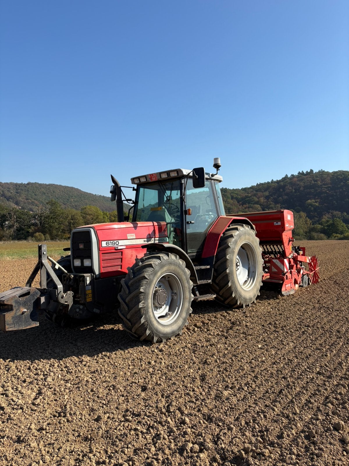 Magnifique massey ferguson 6190, Articles professionnels, Enlèvement ou Envoi, Massey Ferguson