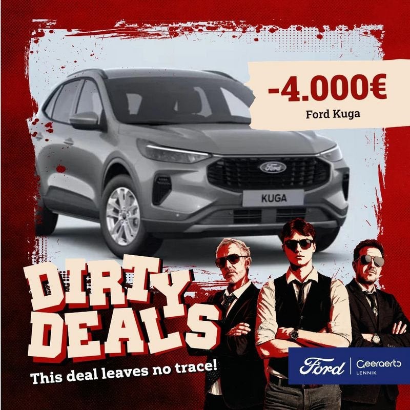 Ford Kuga, Auto's, Voorwielaandrijving, Stof, 4 cilinders, Bedrijf