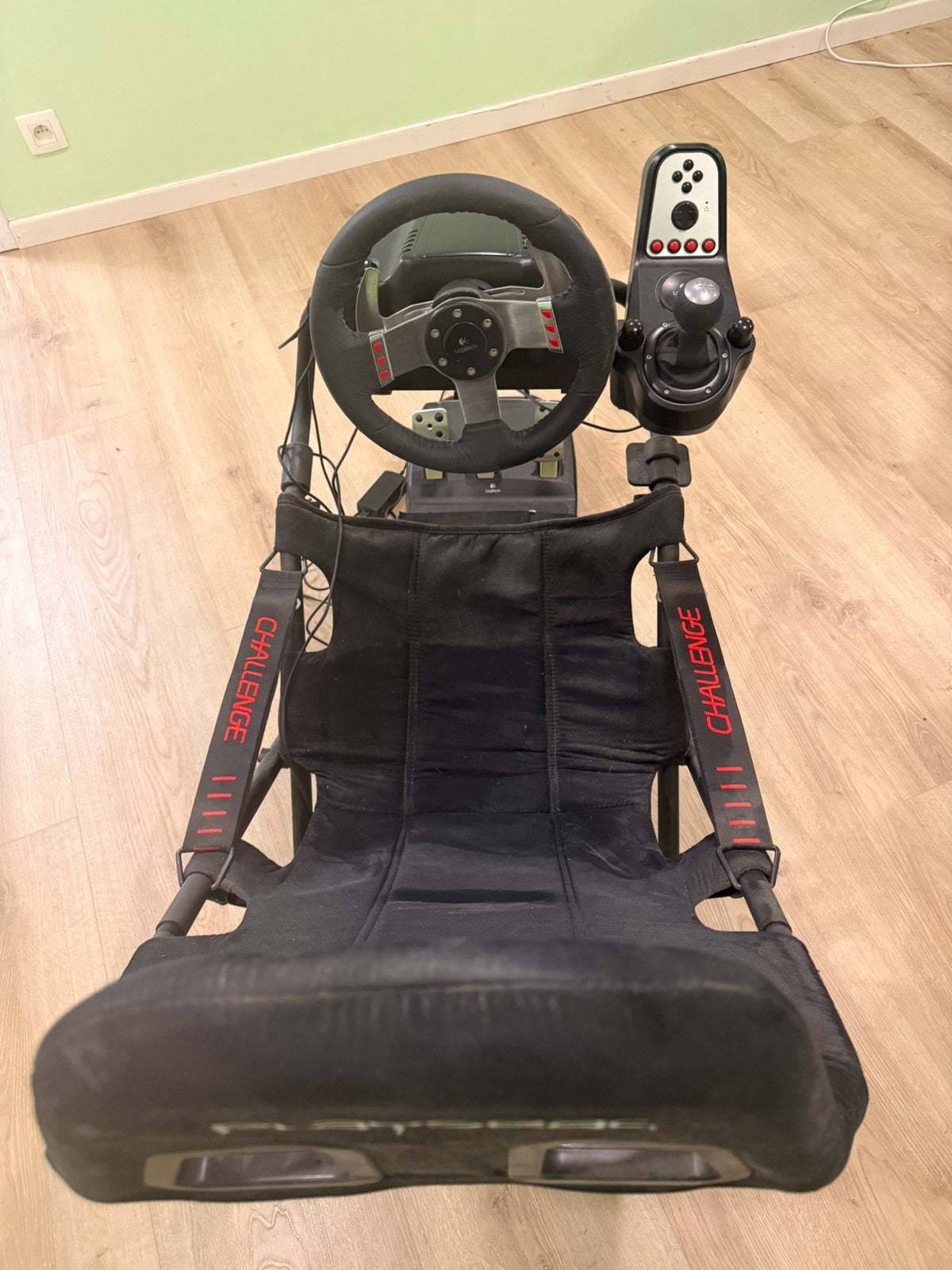 Logitech G27 + Playseat, Games en Spelcomputers, Logitech, Force feedback, Ophalen, PC