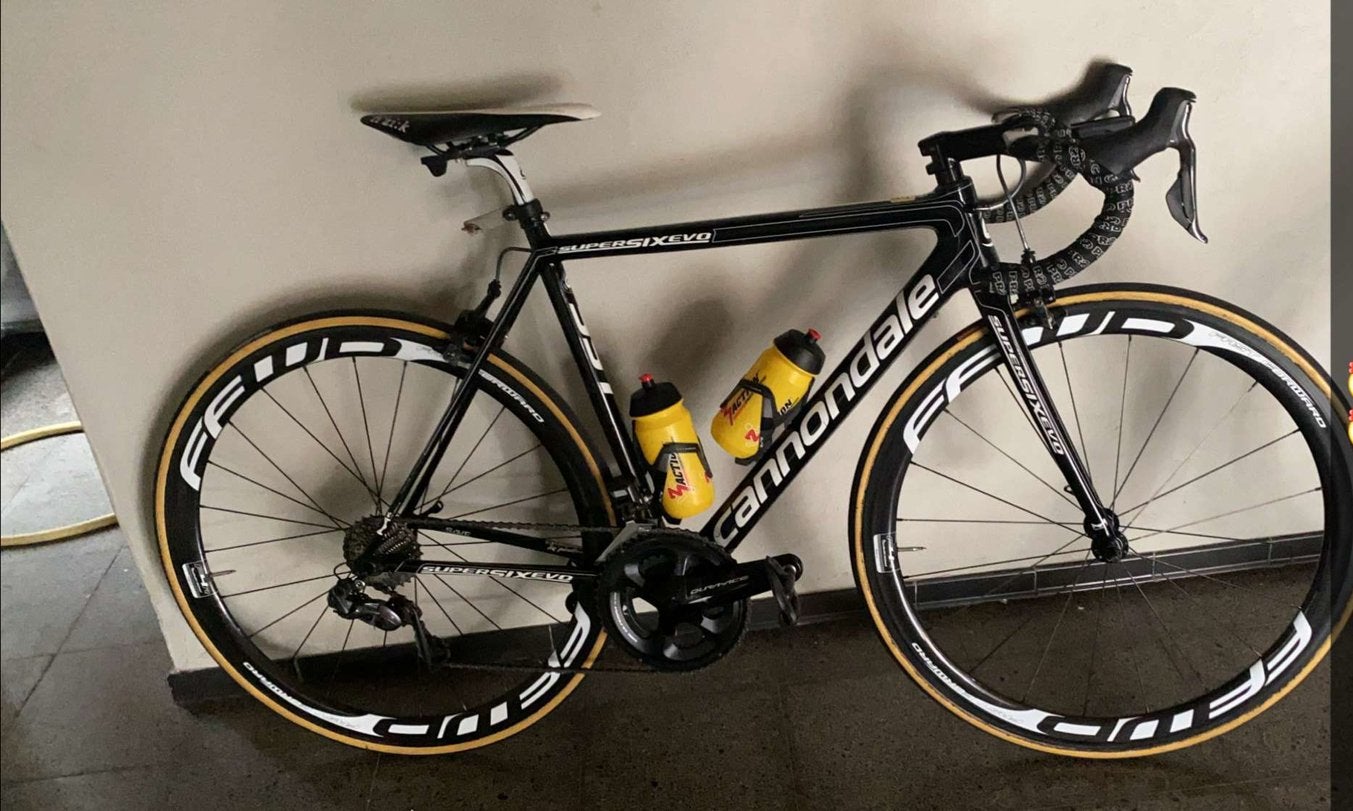 Cannondale supersix evo Dura ace, Frein sur jante, 49 à 53 cm, Enlèvement, Utilisé