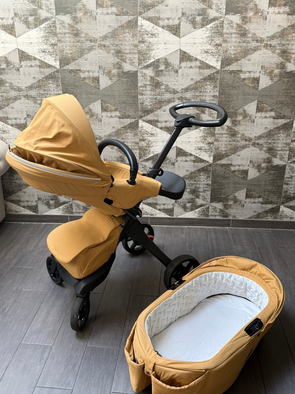 Stokke xplory x golden yellow, Ophalen, Zo goed als nieuw