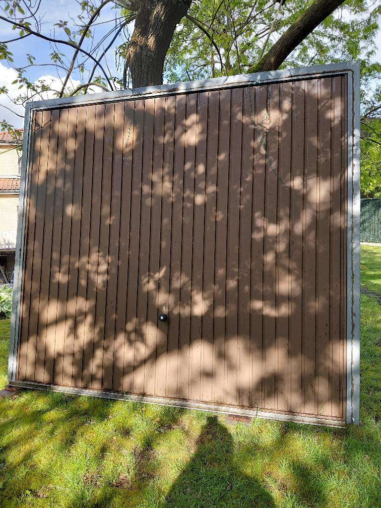 Garagepoort van Horman, Ophalen, Garagedeur, Zo goed als nieuw, Metaal