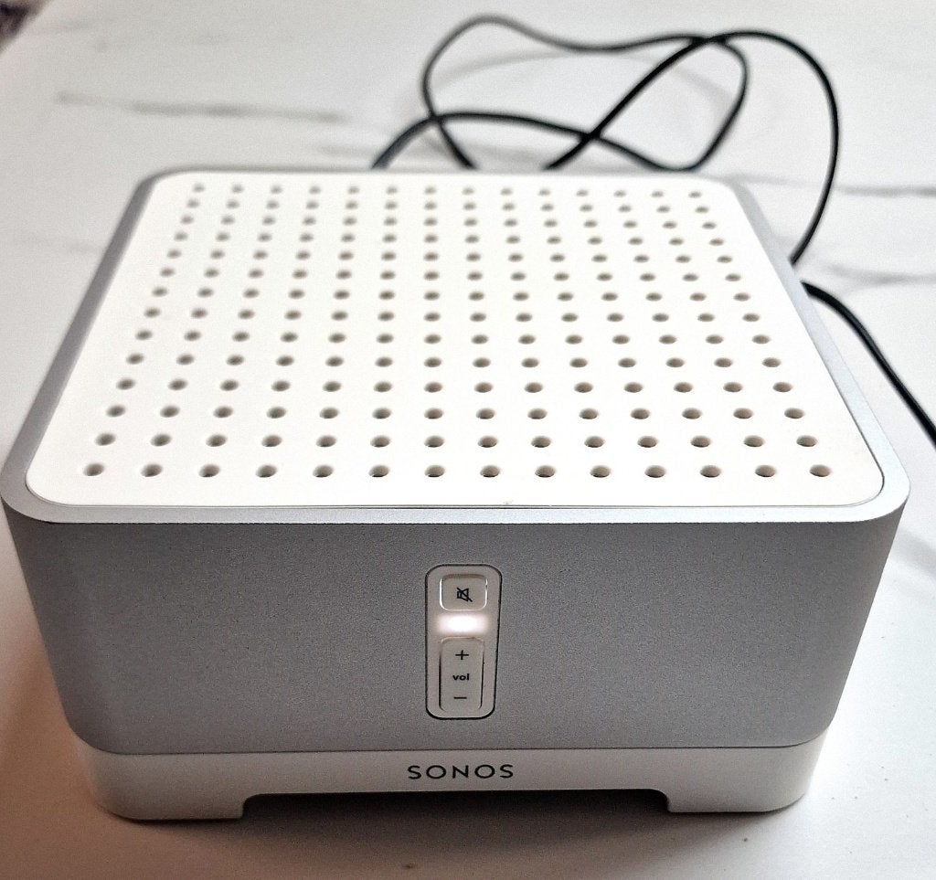 Sonos Connect:Amp 1re génération S1 - ampli réseau 2x55W, Audio, Tv en Foto, Gebruikt, Ophalen, Overige merken, Minder dan 60 watt