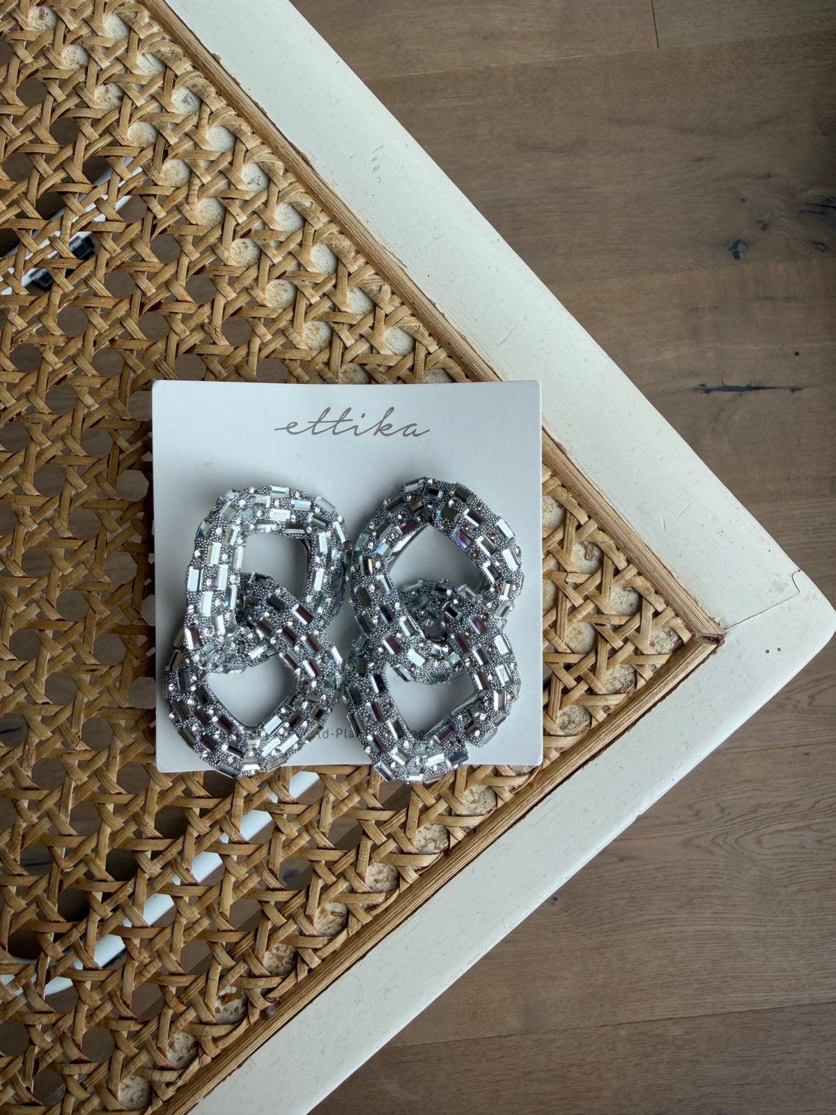 Oorbellen Ettika, Bijoux, Sacs & Beauté, Boucles d'oreilles, Enlèvement ou Envoi, Neuf, Argent, Pendantes