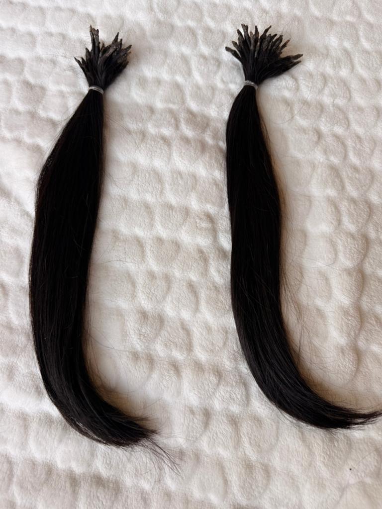 145pcs Premium Keratin Human Hair Extensions – 40cm, Handtassen en Accessoires, Uiterlijk | Haarverzorging, Ophalen of Verzenden