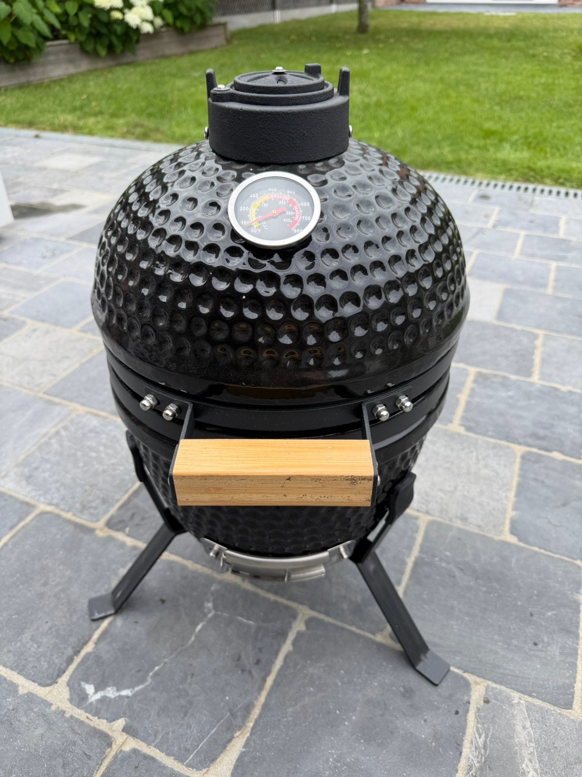 Mini kamado Lidl 1x gebruikt, Ophalen, Zo goed als nieuw