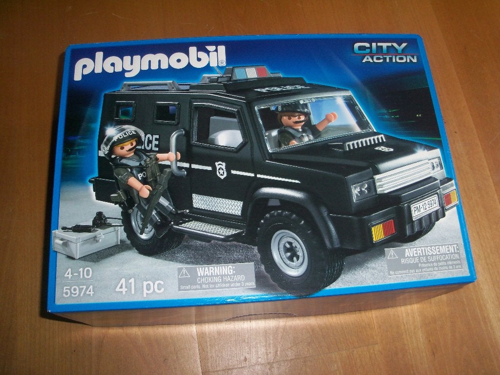 playmobil swat politieauto speciale eenheid 5974 nieuw, Kinderen en Baby's, Ophalen, Nieuw, Complete set