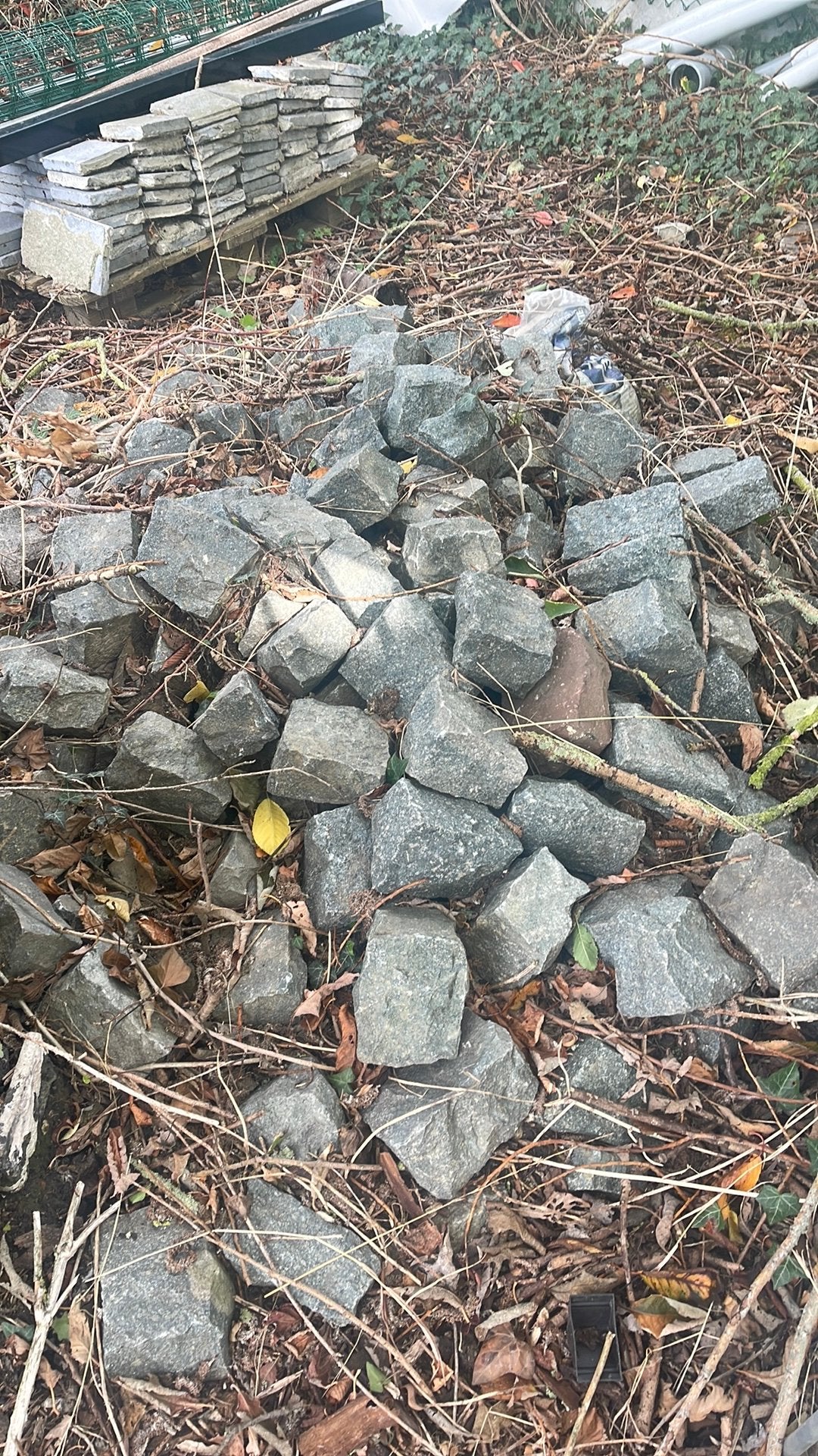 Lot kasseien, Tuin en Terras, Ophalen, Gebruikt, Overige typen