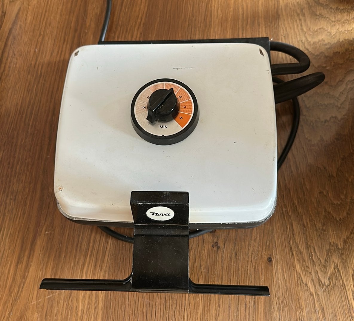 gaufrier vintage Nova, Electroménager, Enlèvement, Plaques amovibles, Utilisé