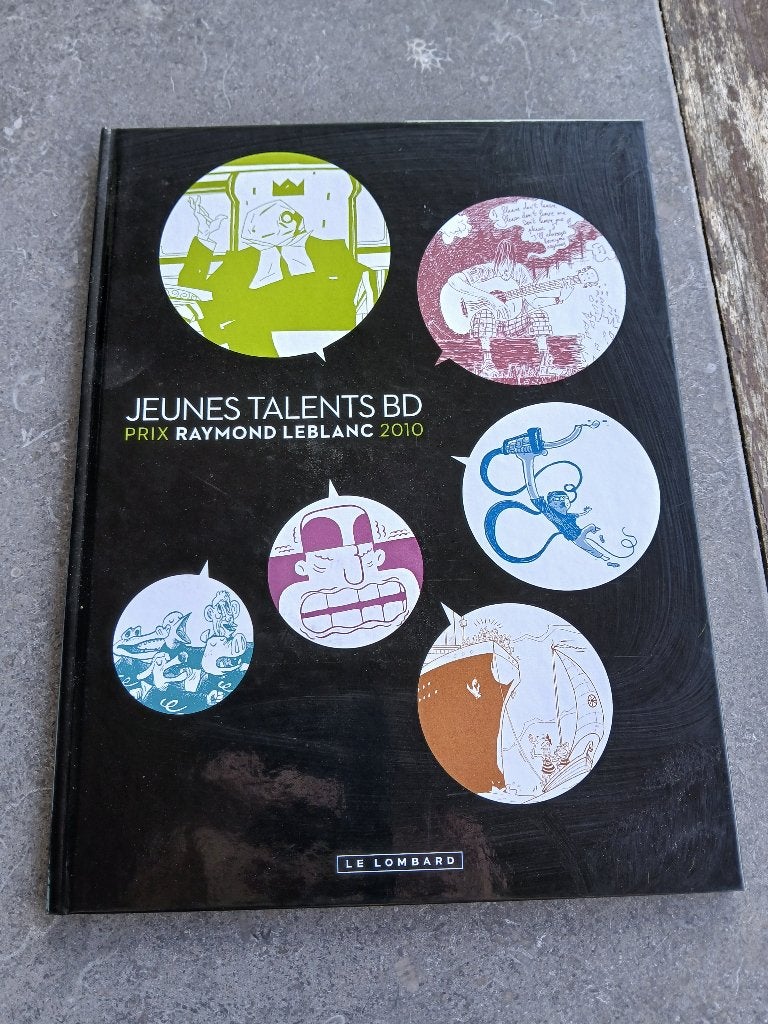 Livre "jeunes talents BD" Raymond Leblanc, Enlèvement