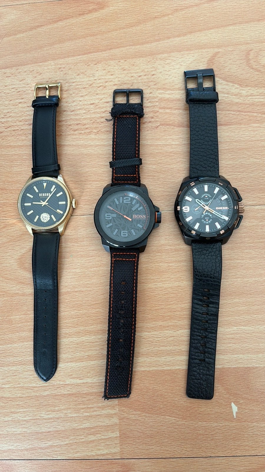 3 montres à vendre, Enlèvement, Comme neuf