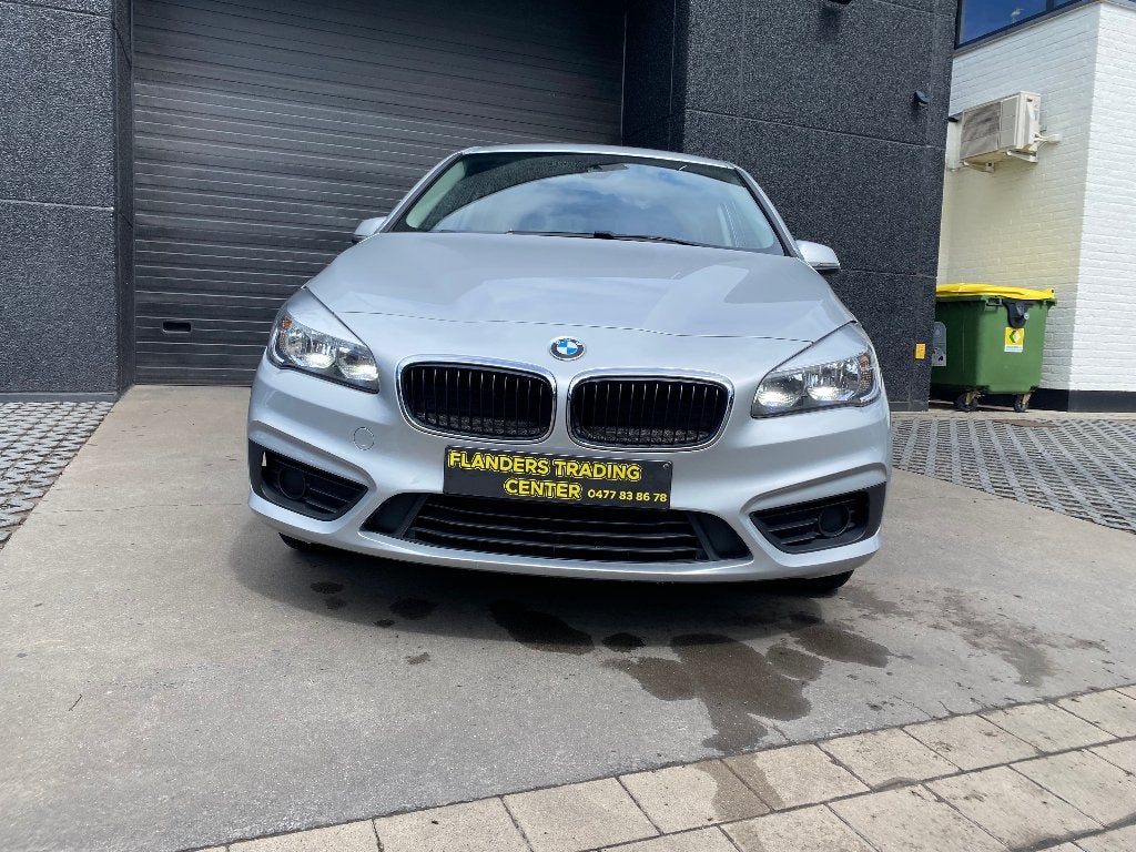 bmw 214d gran tourer - 7 zitplaatsen - 2017 - navi - gekeurd, Autos, BMW, Argent ou Gris, Achat, Euro 6, Entreprise