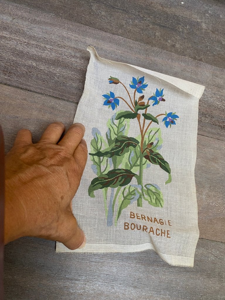 7 canevas broderie plantes aromatiques, Hobby & Loisirs créatifs, Broderie & Machines à broder, Envoi, Neuf, Broderies à la main
