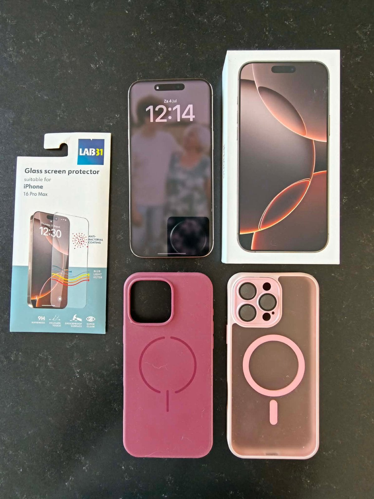 Iphone 16 pro max, Télécoms, Téléphonie mobile | Apple iPhone, Rose, IPhone 16 Pro Max, Comme neuf, Enlèvement