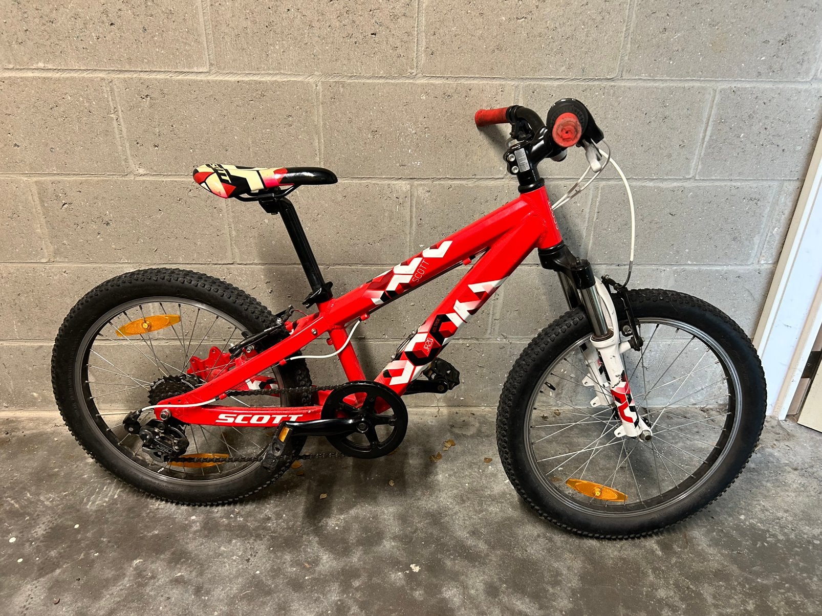 Kinderfiets Scott, Fietsen en Brommers, Ophalen, Gebruikt