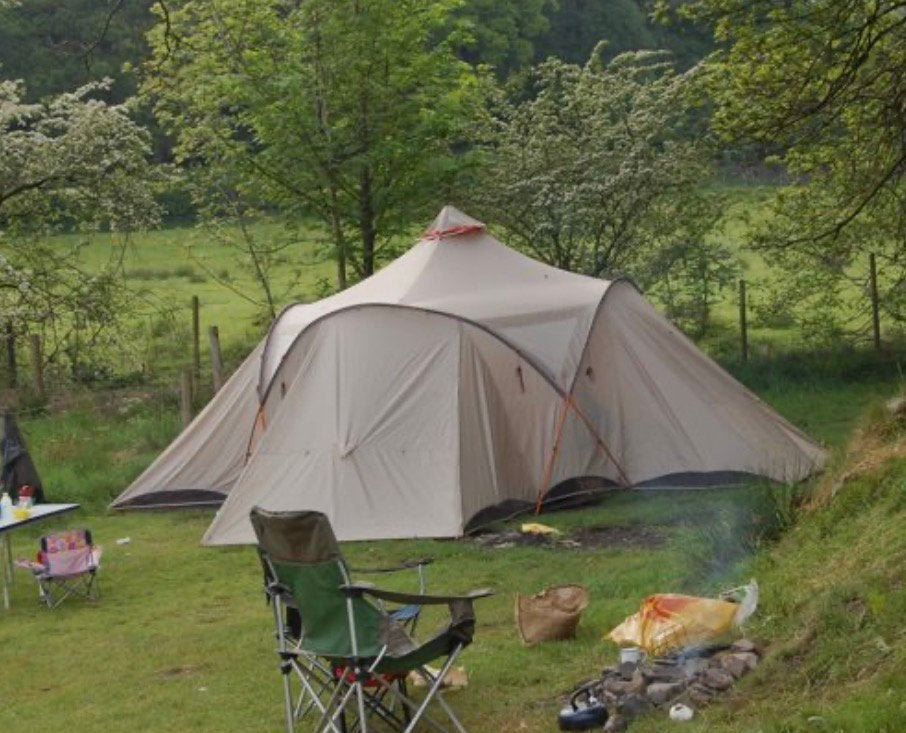 Vaude Bodowi long TC tent, Caravans en Kamperen, Tenten, Ophalen, Gebruikt, Tot en met 2