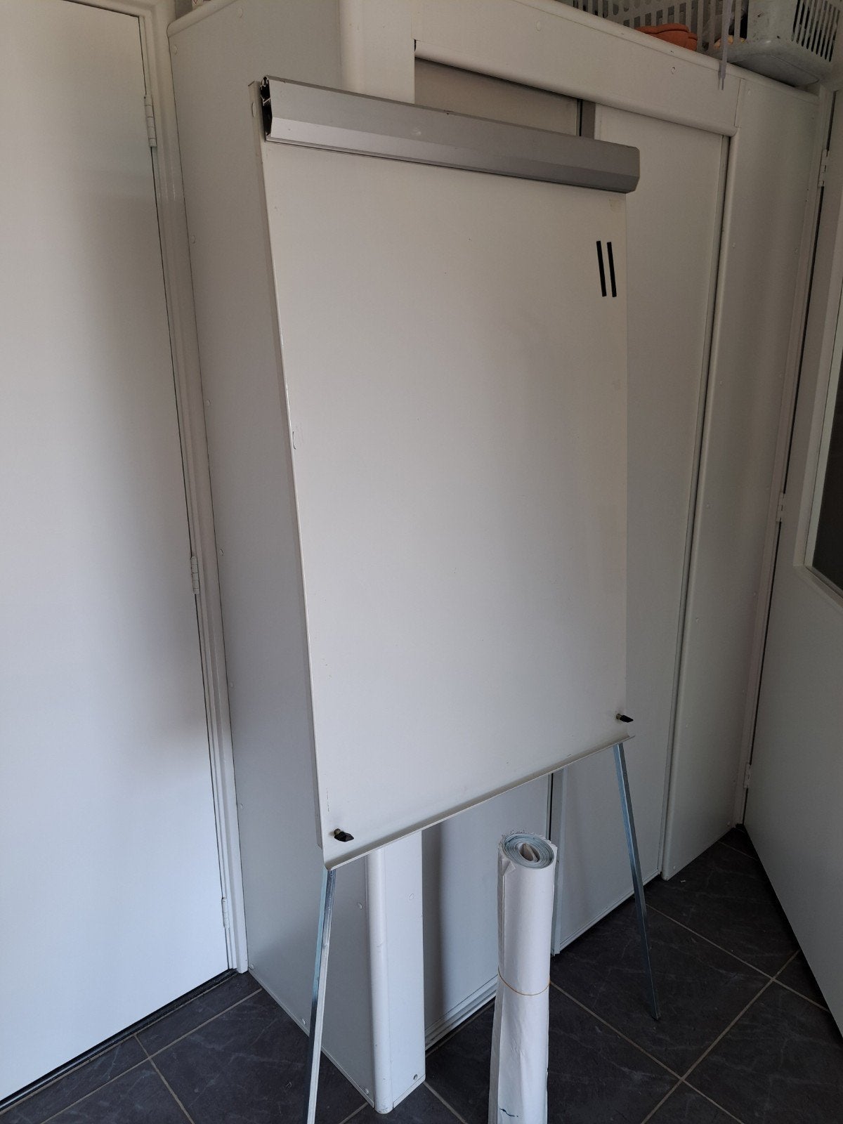 Flipover whiteboard magnetisch, Ophalen