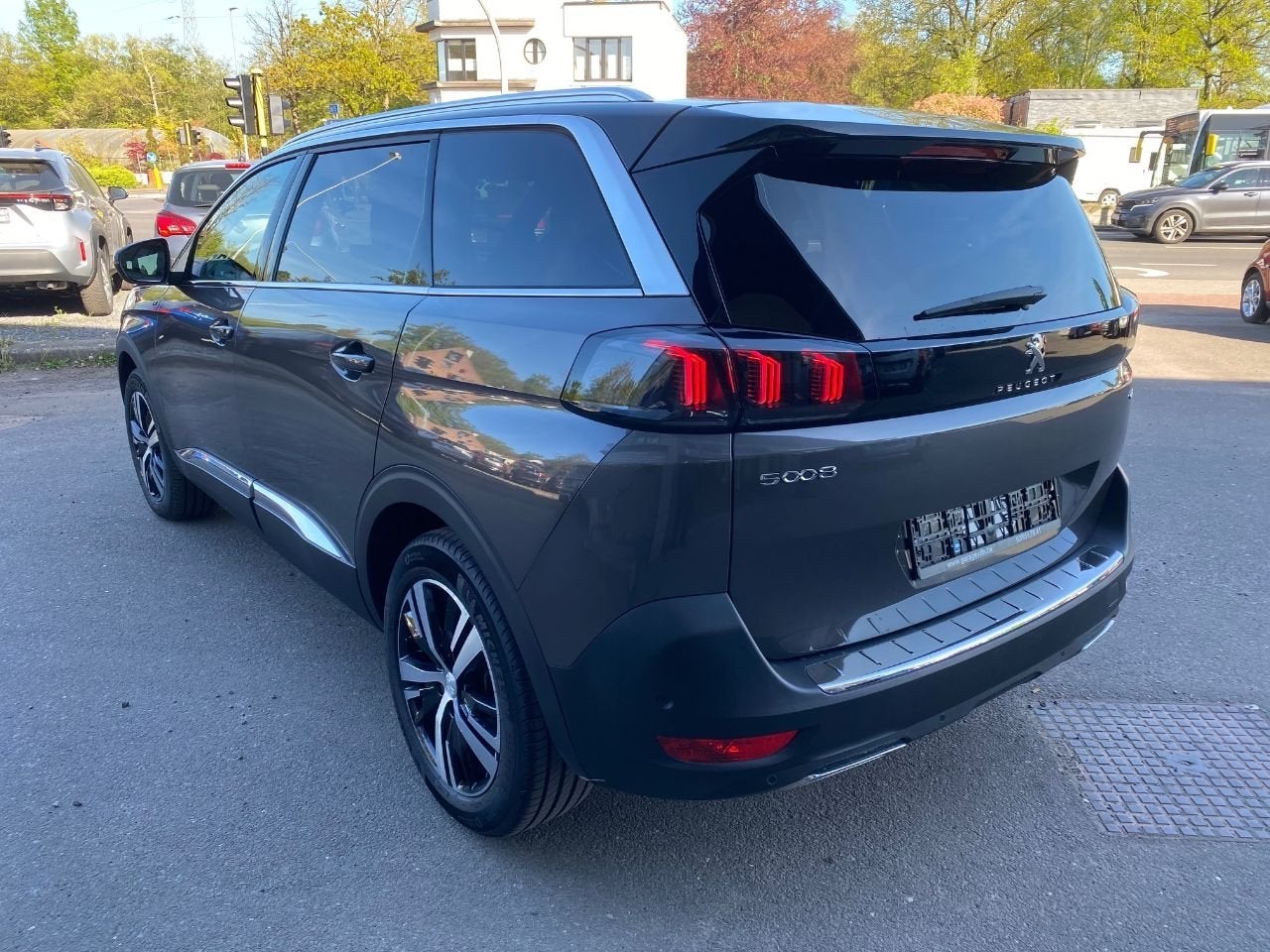Peugeot 5008 GT-LINE AUTOMAAT 7ZITPLAATSEN MET GARANTIE, Autos, Argent ou Gris, Achat, Euro 6, Entreprise