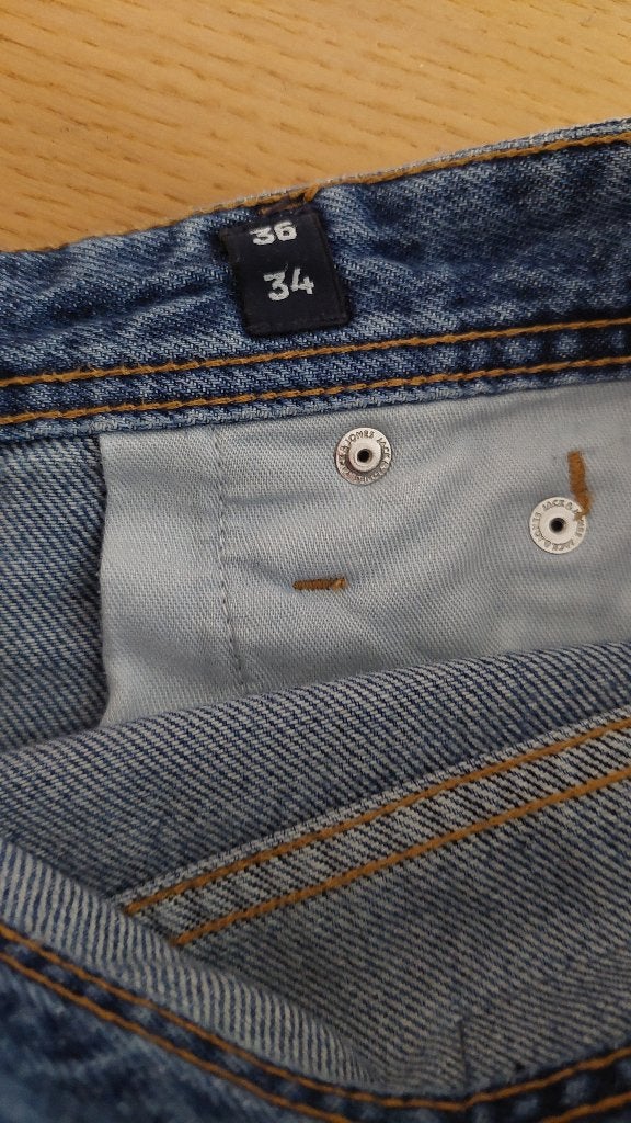Jeans jack &jones, Kleding | Heren, Ophalen, W36 - W38 (confectie 52/54), Blauw, Zo goed als nieuw