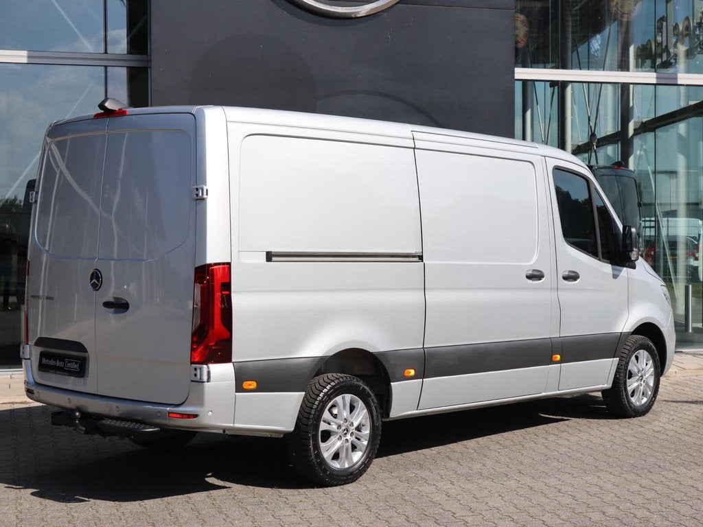 Mercedes-Benz Sprinter 317 CDI L2H1 VOLLE UITVOERING, Autos, Argent ou Gris, Achat, Euro 6, Noir