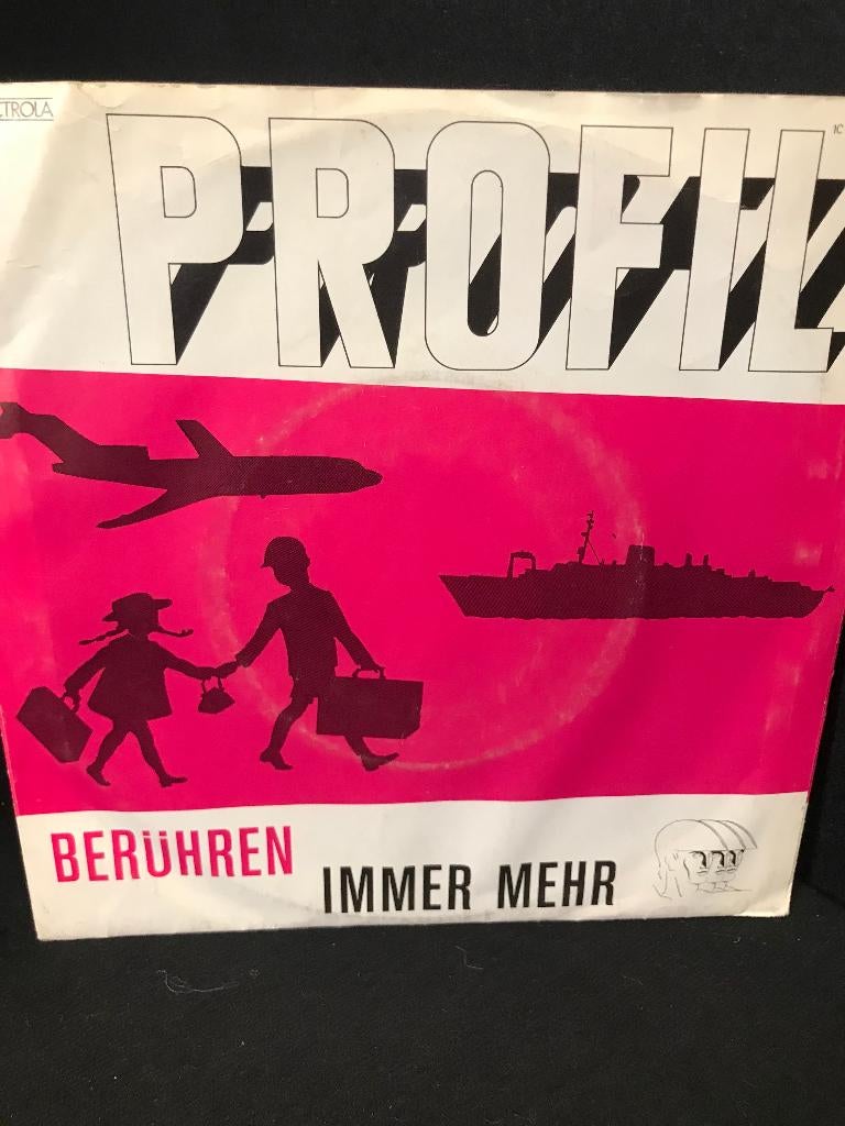 PROFIL « Beruhren » Single, Enlèvement ou Envoi, 1980 - 1989, Utilisé, 7 inch