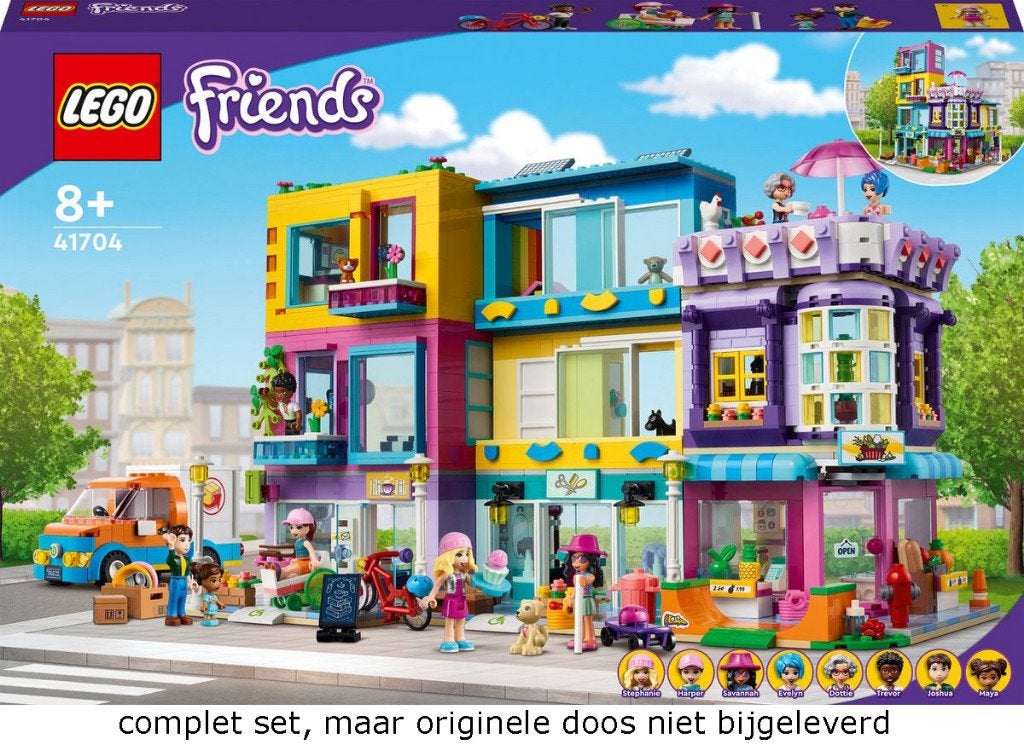 Lego Friends 41704 “Hoofdstraatgebouw” - volledige set, Gebruikt, Lego, Friends, Ophalen of Verzenden
