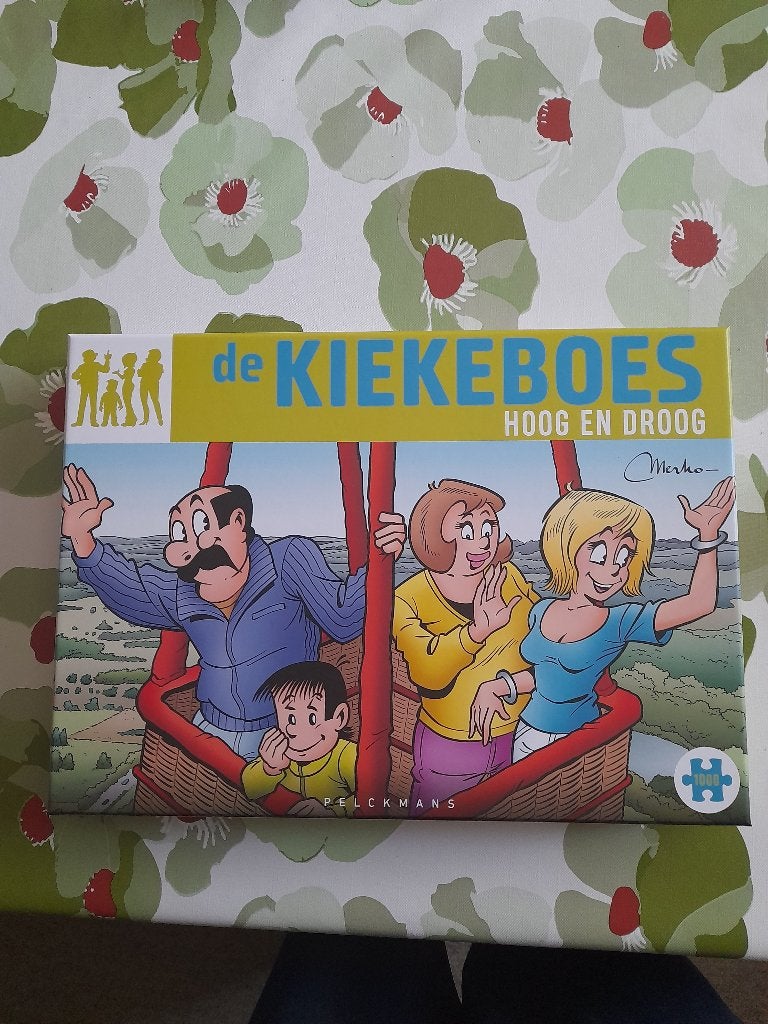 Kiekeboe puzzel "Hoog en droog" uit 2023, Ophalen of Verzenden, Nieuw
