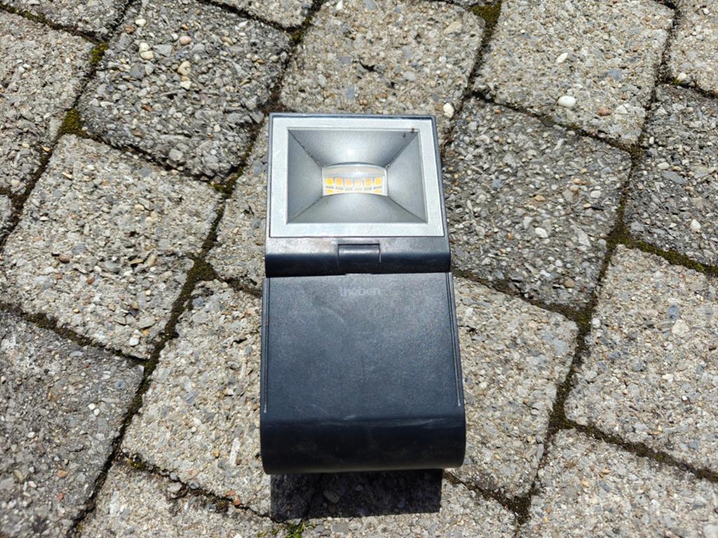 Projecteur extérieur LED Theben theLeda S10L BK – 10W (Noir), Jardin & Terrasse, Enlèvement ou Envoi, LED
