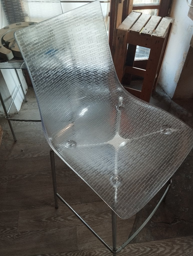 Tabouret 4 pièces, Enlèvement, Utilisé, Plastique