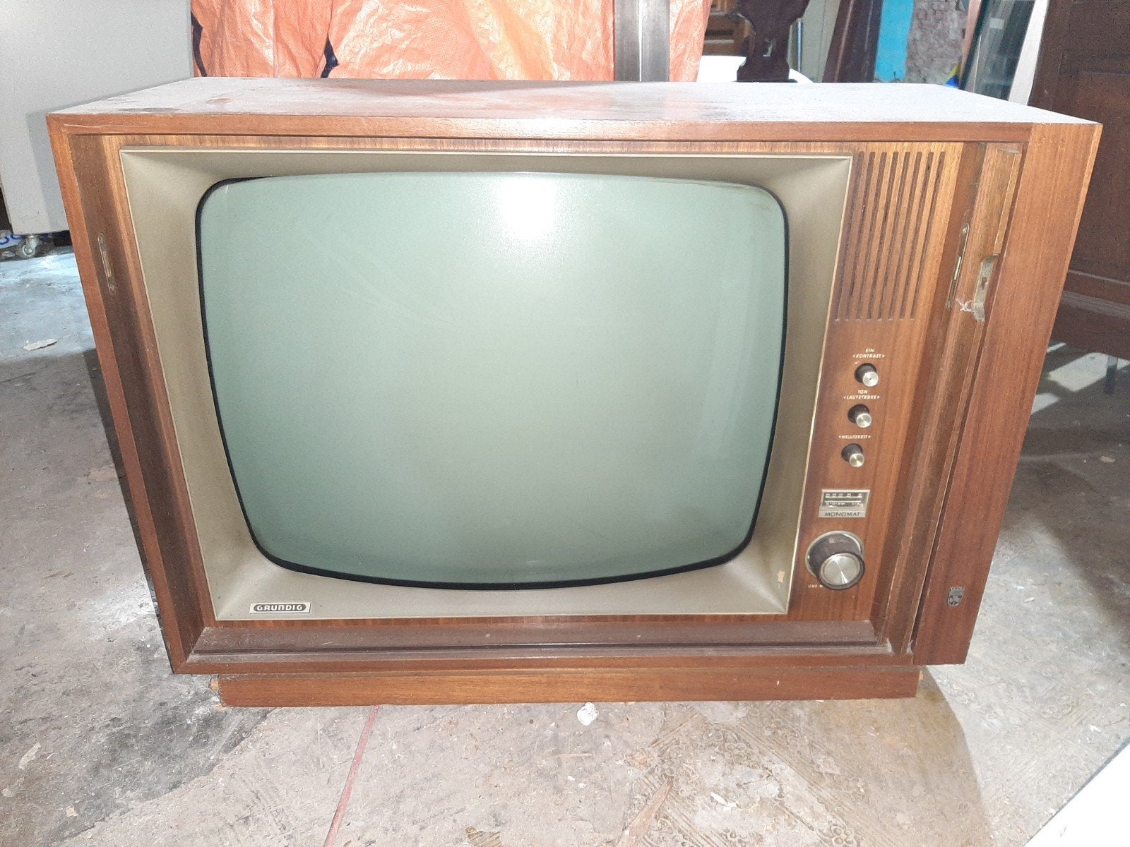 oude beeldbuis tv grundig, Antiek en Kunst, Ophalen