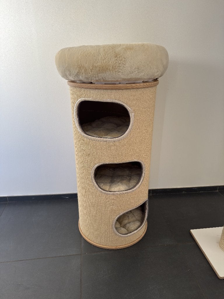 Katzen-Deko Krabton krabpaal Katzendeko katten, Dieren en Toebehoren, Krabmeubelen, Ophalen, Zo goed als nieuw, Krabpaal