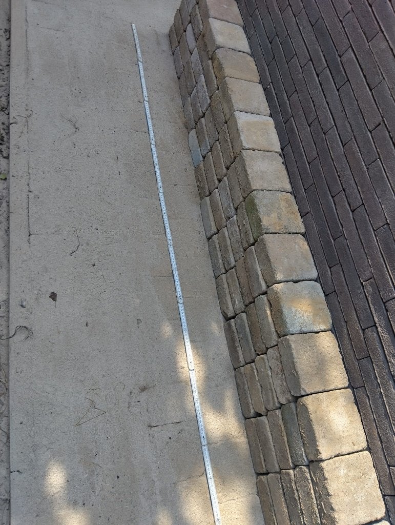 voyelles, Jardin & Terrasse, Pavé & Dalles, Béton, Enlèvement, Utilisé, Briques