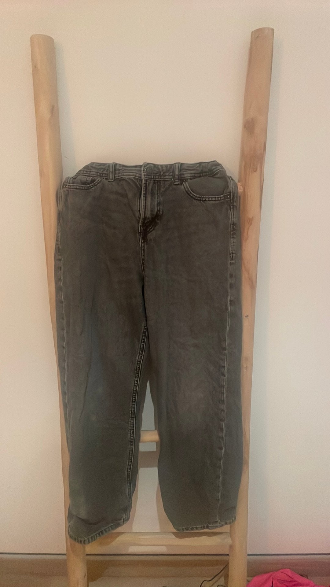 Pantalon JACK&JONES, Enlèvement, Porté, Gris