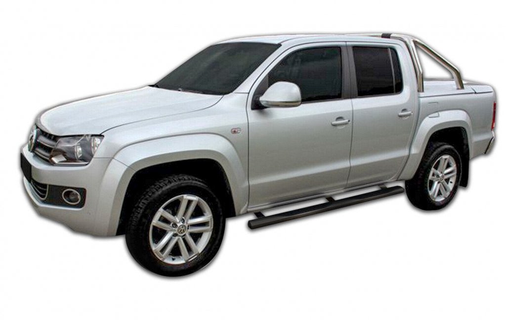 Zwarte side bars Volkswagen Amarok 2010-heden NIEUW !!!, Auto-onderdelen, Nieuw, Jan Sangerslaan 16, MBG, Mbg@ziggo.nl
