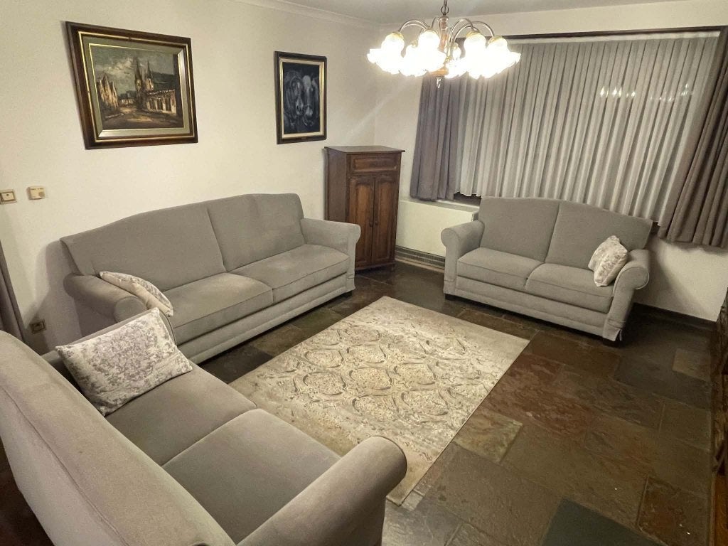 Salon in stof, Enlèvement, Utilisé, Trois personnes, Tissus