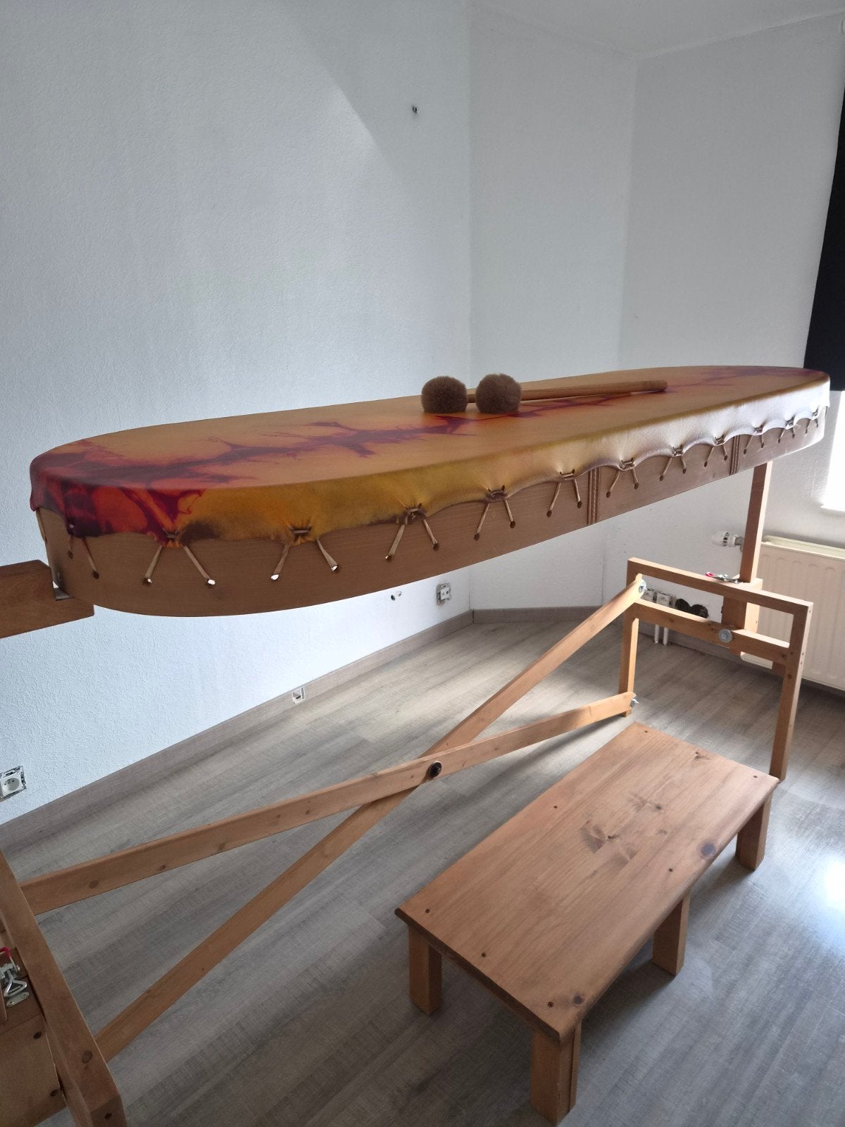 tambour de raiki soin chamanique, Enlèvement
