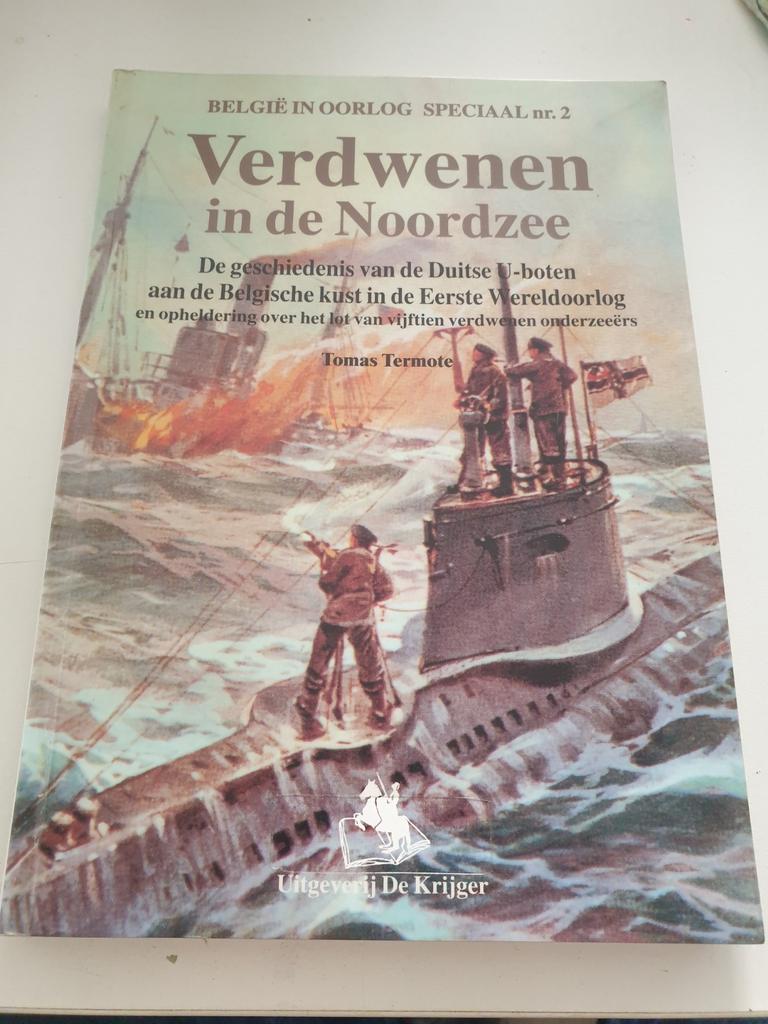 T. Termote - Verdwenen in de Noordzee. Ex-bib  OORLOGSBOEK, Livres, Guerre & Militaire, Utilisé, Enlèvement ou Envoi