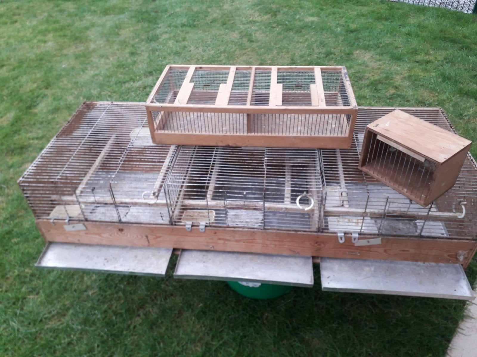 Mooie vogelkooien en transportkooi, Enlèvement ou Envoi, Comme neuf