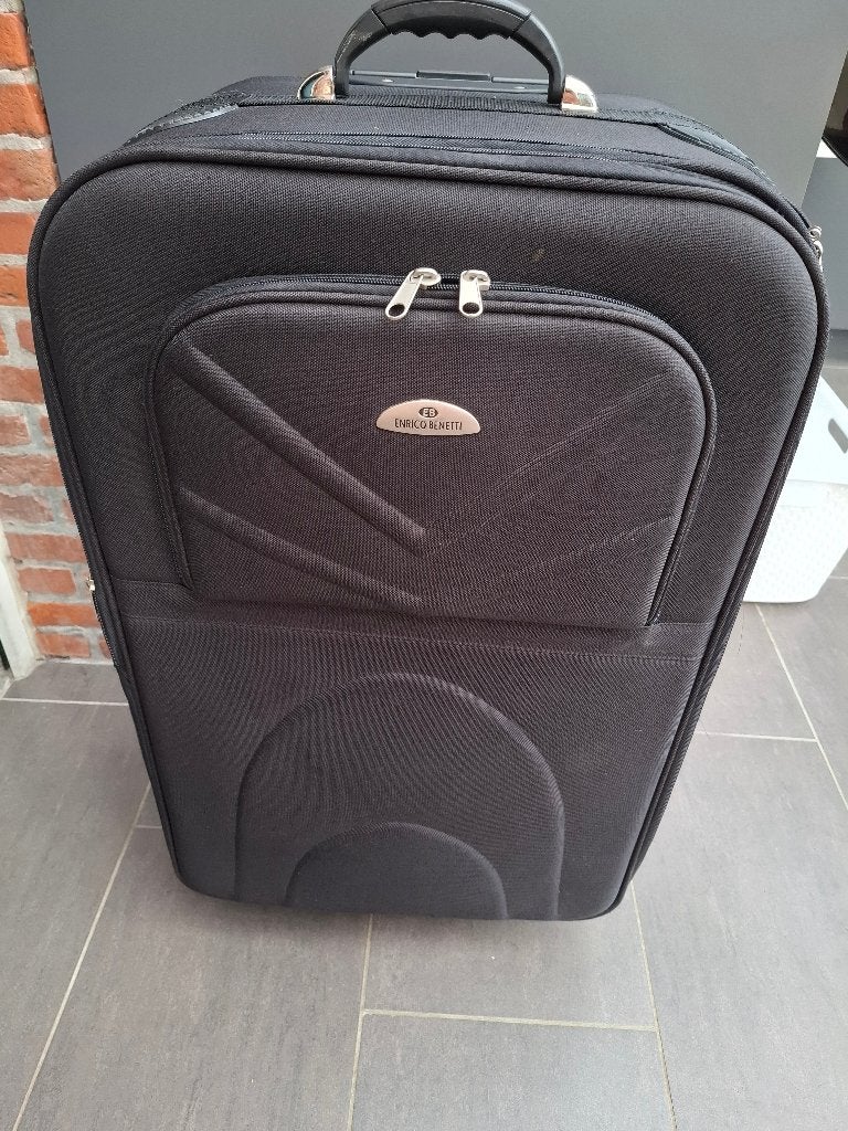 Reiskoffer groot, Ophalen, Overige materialen, Wieltjes, Gebruikt