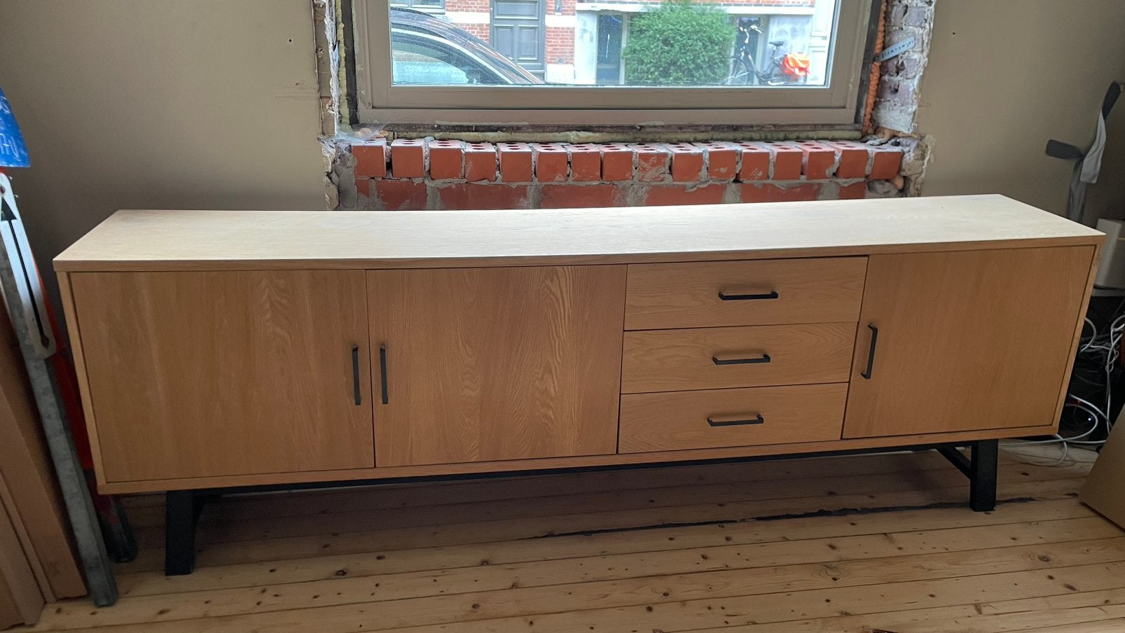 Gratis dressoir kast, Ophalen