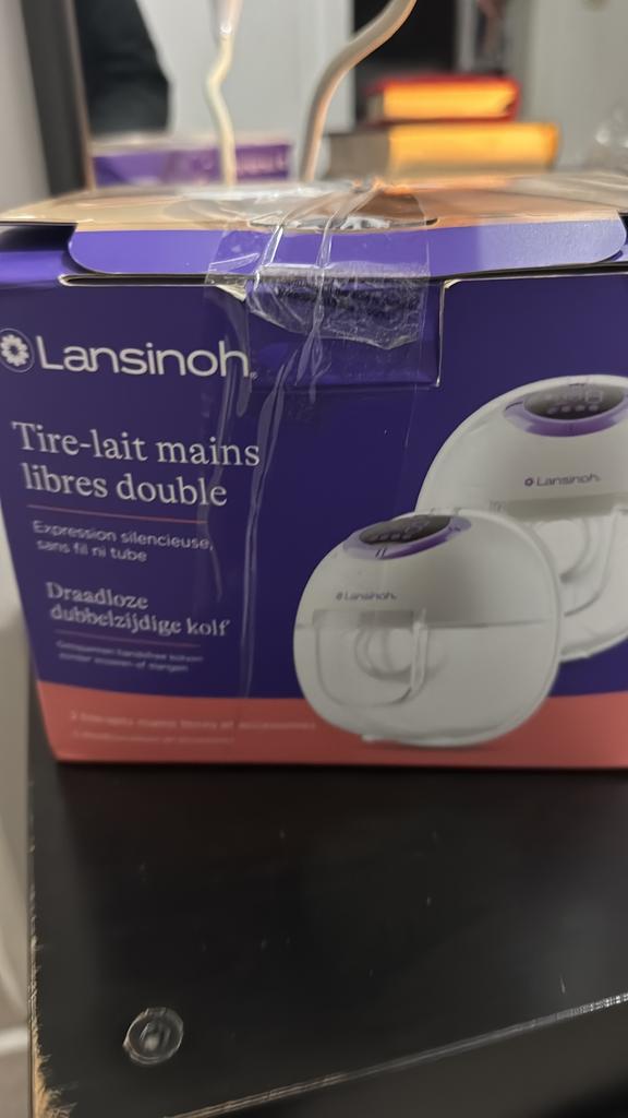 Tire-lait LANSINOH, Enlèvement ou Envoi, Comme neuf