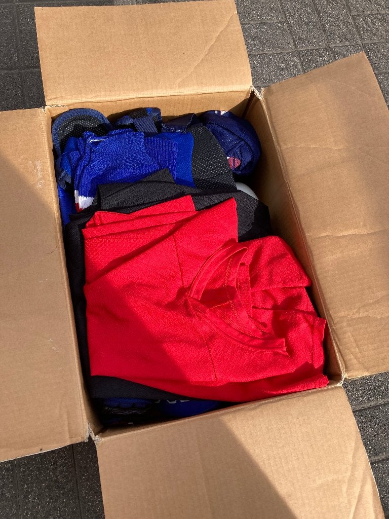 ijshockey uitrusting te koop, Sport en Fitness, Ophalen, Gebruikt, Kleding