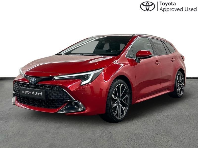 Toyota Corolla TS 2.0 HEV Premium, Rouge, Euro 6, Noir, 5 portes
