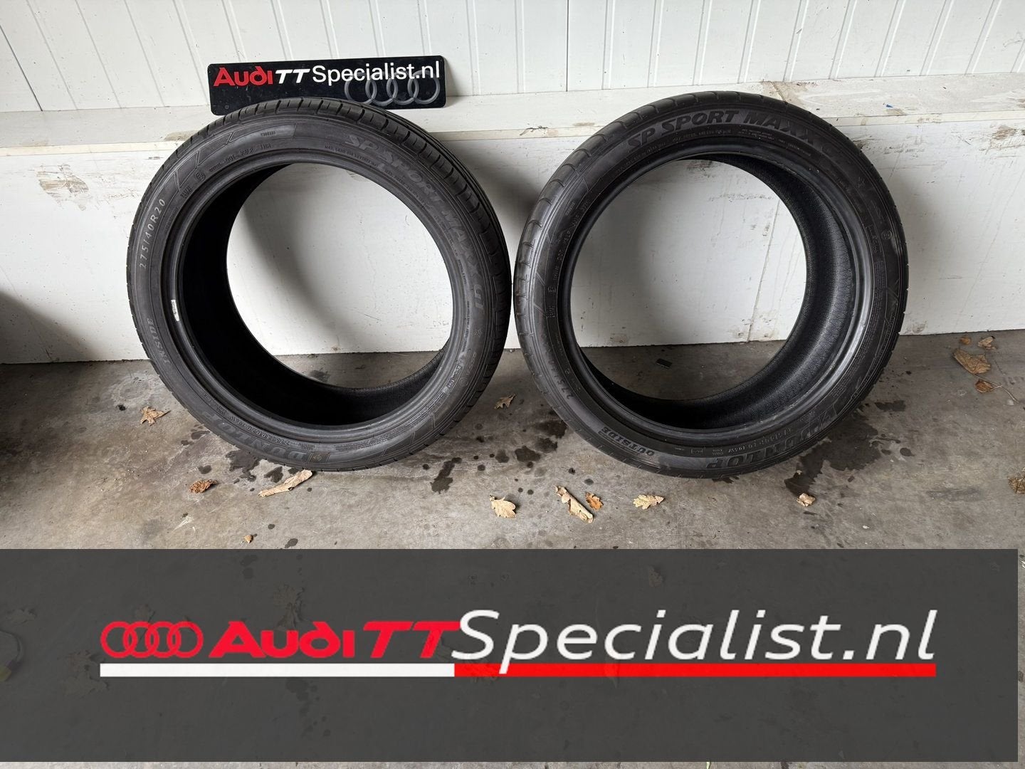 2 Zomerbanden 275/40/20 Dunlop Sp Sportmaxx GT, Auto-onderdelen, Banden en Velgen, Ophalen, Gebruikt, -, 275 mm