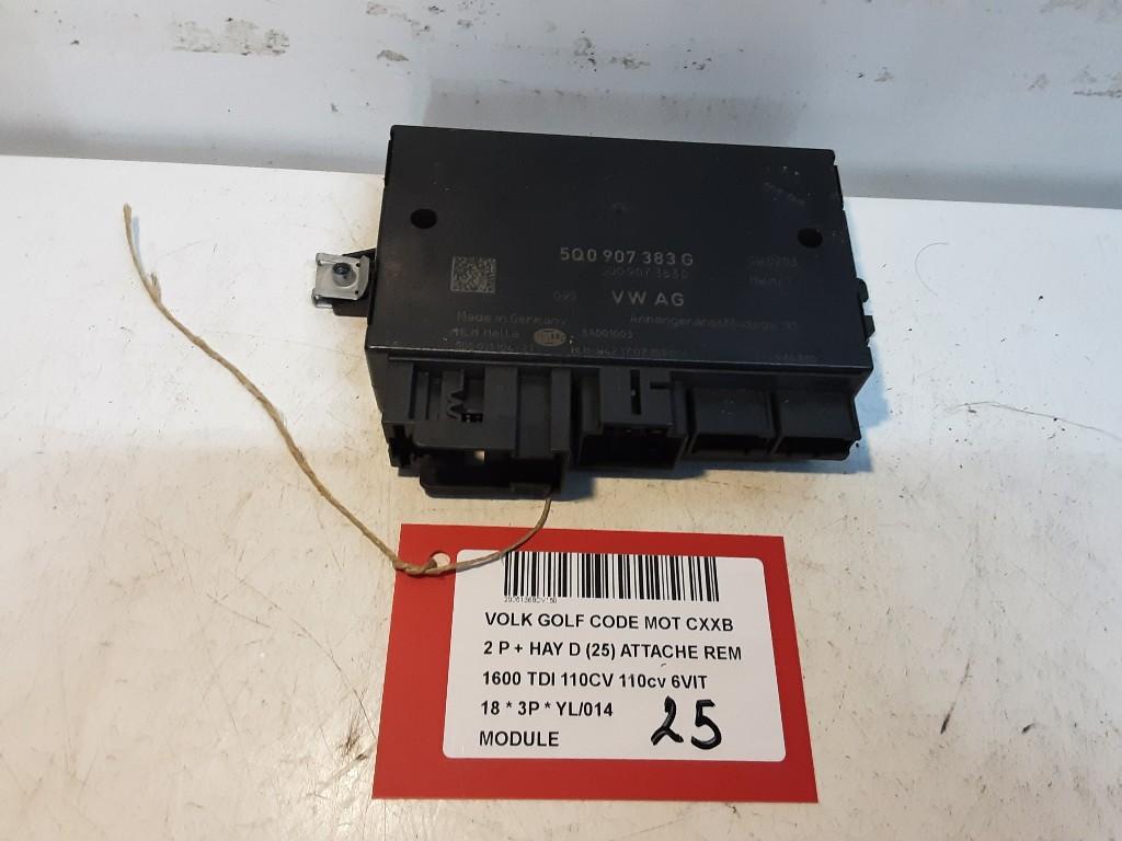 UNITE ELECTRONIQUE Volkswagen Golf VII (AUA) (5Q0907383G), Volkswagen, Mevr. I. Hauben, Utilisé, Rue de l'Espoir 34 34
4030  GRIVEGNÉE, BE